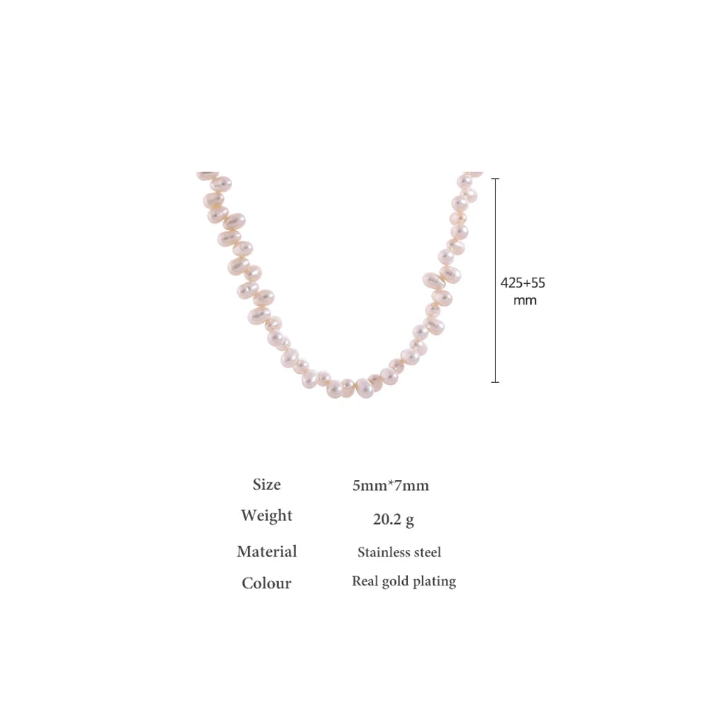 Charlotte Freshwater Pearl Necklace